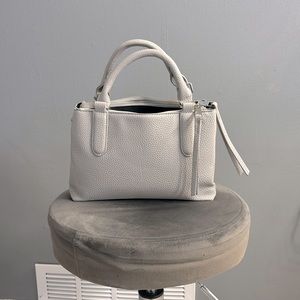 Light gray forever 21 bag - comes with crossbody strap